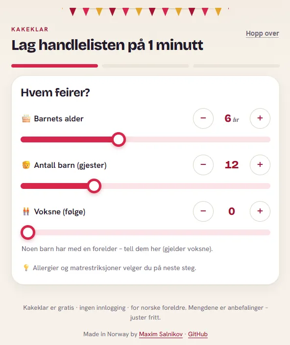 Kakeklar.no